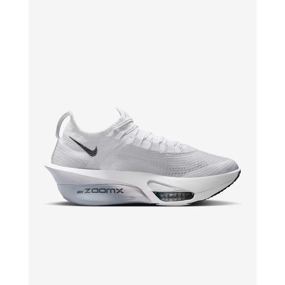 Nike Air Zoom Alphafly Next%3. SIZE 8.5 White Pure Platinum (Women’s) FD8315-102 - Picture 5 of 8